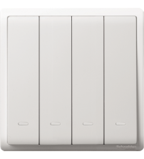 10AX 250V 4G 2W SW W FLUO LOC, WE